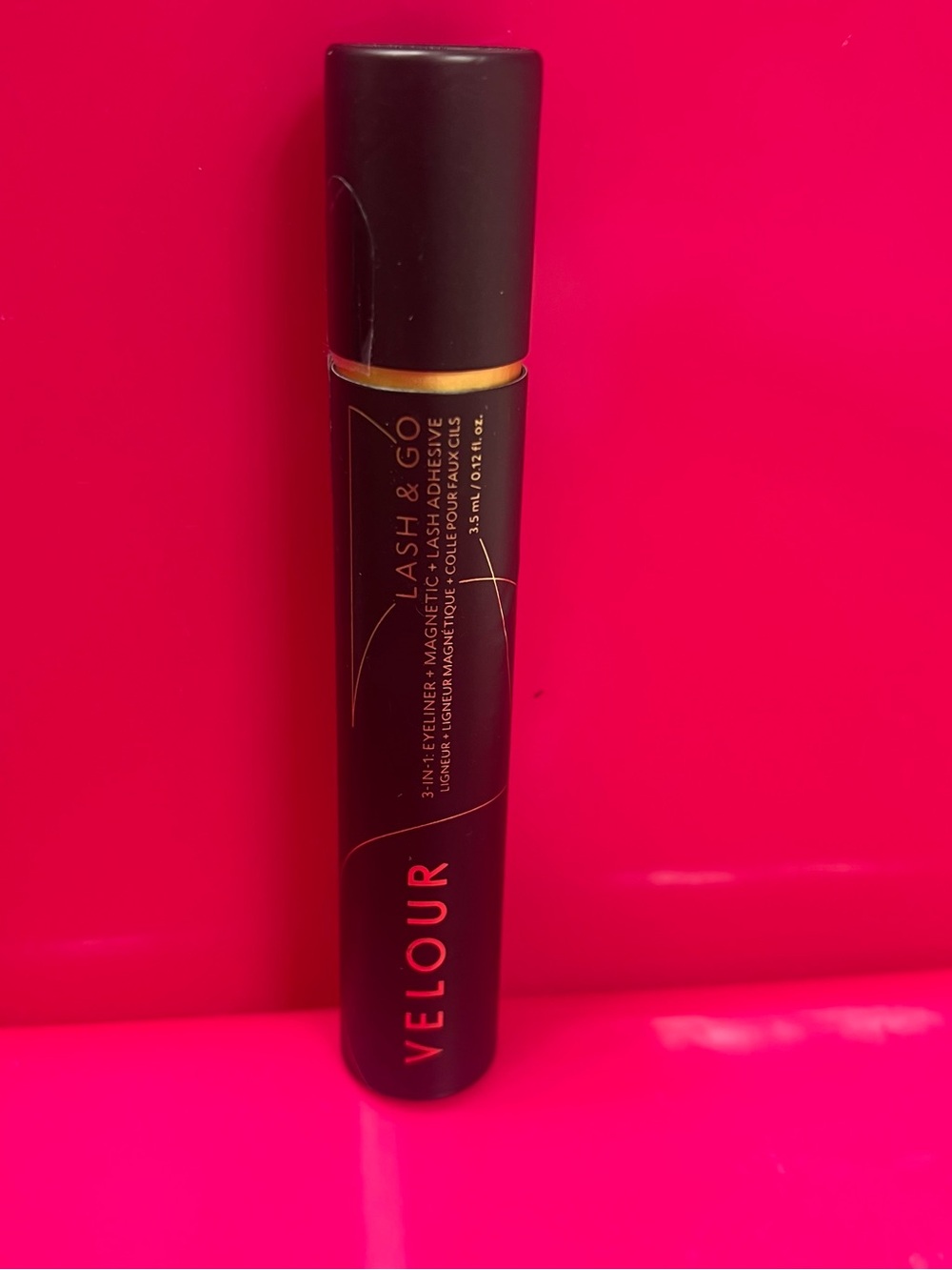 Velour Lash & Go 3-in-1 Magnetic Lash Adhesive & Eyeliner - Black